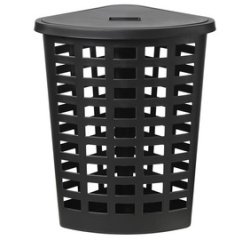 Panier à linge BOSTON, 54 litres, d'angle