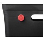 Plast team Poubelle AVEDORE, 10 litres, noir