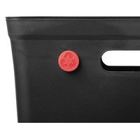 Plast Team vuilsnisbak AVEDORE, 10 liter, zwart