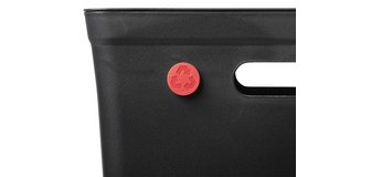 Plast team Poubelle AVEDORE, 10 litres, noir