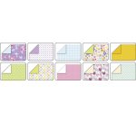 Sheets of paper to fold 'Springtime', 150 x 150 mm