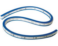 Flexibele lineaal, lengte: 400 mm (16'')