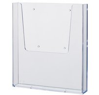 Porte-brochures mural 'the help wall', A4, transparent
