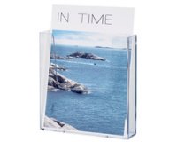 Folderhouder voor wandmontage 'The Help Wall', A5, transparant