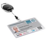 Porte-badge avec enrouleur STYLE pour 1 badge