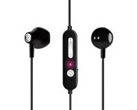 Ecouteurs Bluetooth 5.0, stéréo, noir