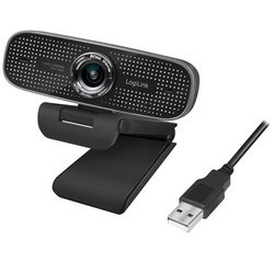 Caméra de conférence HD USB, 2 micros, 100 degrés