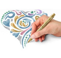 Stylo gel Staedtler Metallic étui 10 couleurs assorti