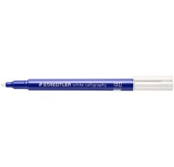 Staedtler feutre calligraphie Metallic 8325, blanc