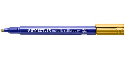 Marqueur permanent metallic calligraphy