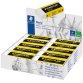 Gomme plastique Noris, blanc, présentoir de 20