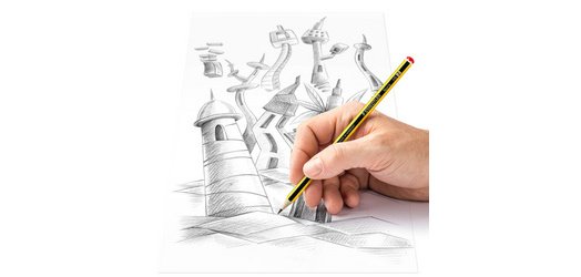 Crayon graphite Noris, pack promo 12