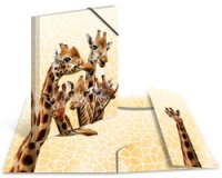 Chemise à élastiques Animaux exotiques, A4, girafes