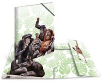 Chemise à élastiques Animaux exotiques, A3, singes