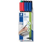 Marqueur permanent 318F Lumocolor, étui de 10