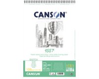 Album spiralé papier dessin 1557, A5, 120 g/m2