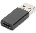 Adaptateur USB Type-C, USB A - USB-C, noir
