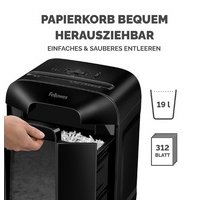 Destructeur de documents Powershred LX85, noir