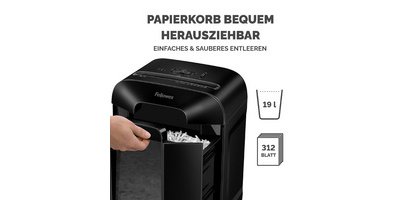 Destructeur de documents Powershred LX85, noir