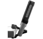 Lampe d'atelier à LED WL230B, gris/noir