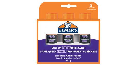 Bâton de colle Disappearing Purple, 40 g, blister x5