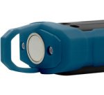 Lampe d'atelier à LED WL210B, noir/bleu