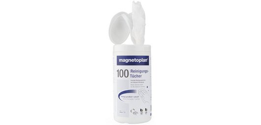 Lingettes nettoyantes pour tableau blanc, x100