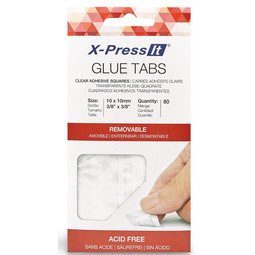 Kleefpads X-Press It, 10 x 10 mm, verwijderbaar