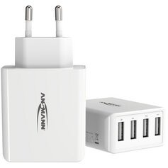 Oplader USB Home Charger HC430 4 x USB-poort wit