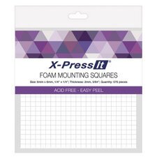 Schuimkleefpads X-Press-it, 6 x 6 mm