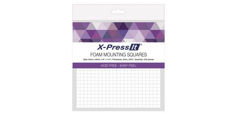 Schuimkleefpads X-Press-it, 6 x 6 mm