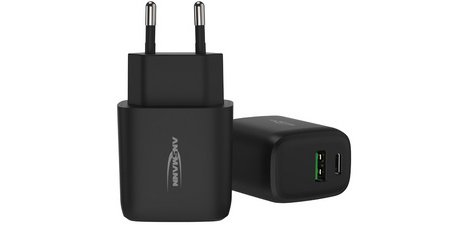 Chargeur USB Home Charger HC218PD, 2x port USB, noir