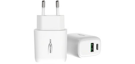 Chargeur USB Home Charger HC218PD, 2x port USB,blanc