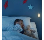 Lampe d'orientation à LED NL25B, à pile, blanc