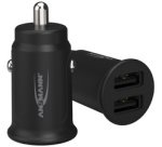 Chargeur voiture USB In-Car-Charger CC212, 2x USB
