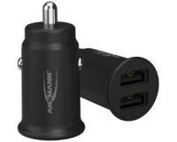 Chargeur voiture USB In-Car-Charger CC212, 2x USB