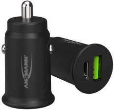 Chargeur voiture USB In-Car-Charger CC230PD, 2x USB