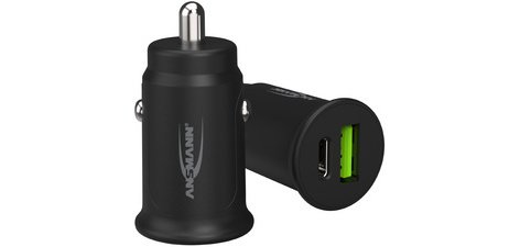 Chargeur voiture USB In-Car-Charger CC230PD, 2x USB