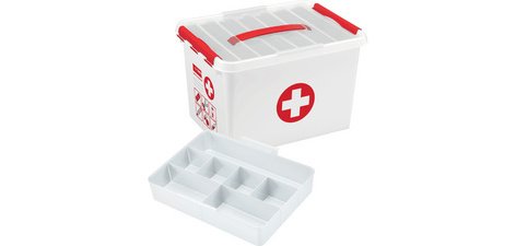 Boîte de rangement 'the q-line' - Premiers secours