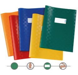 Protège-cahier Bast, format A4, en PP, set de 10