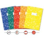 Protège-cahier Schoolydoo, A5, en PP, set de 5