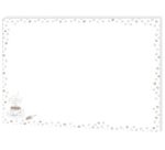 Sous-mains en papier 'Honey', uni