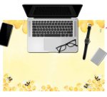 Sous-mains en papier 'Honey', uni