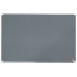 Tableau d'affichage en feutre Premium Plus, gris