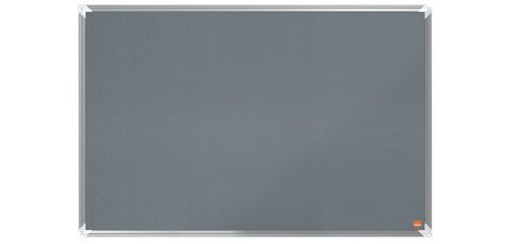 Tableau d'affichage en feutre Premium Plus, gris