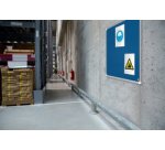 Tableau d'affichage Essence, (L)600 x (H)450 mm, rouge