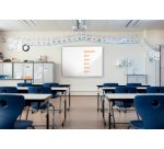 Tableau blanc mural Premium Plus acier, (L)600 x