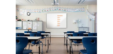 Tableau blanc mural Premium Plus acier, (L)600 x