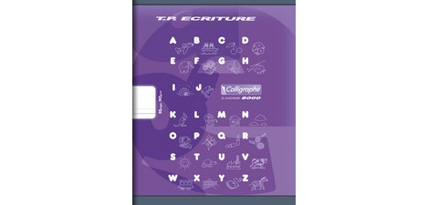 Cahier piqûre T.P. Ecriture DL 4 mm IV