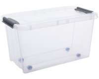 Plast Team Opbergbox op wieltjes PROBOX, 70 liter